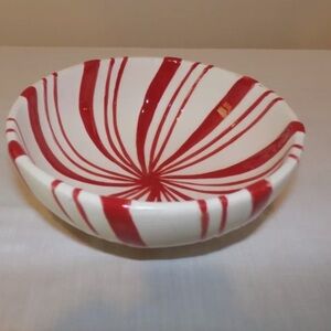 Hallmark peppermint candy dish